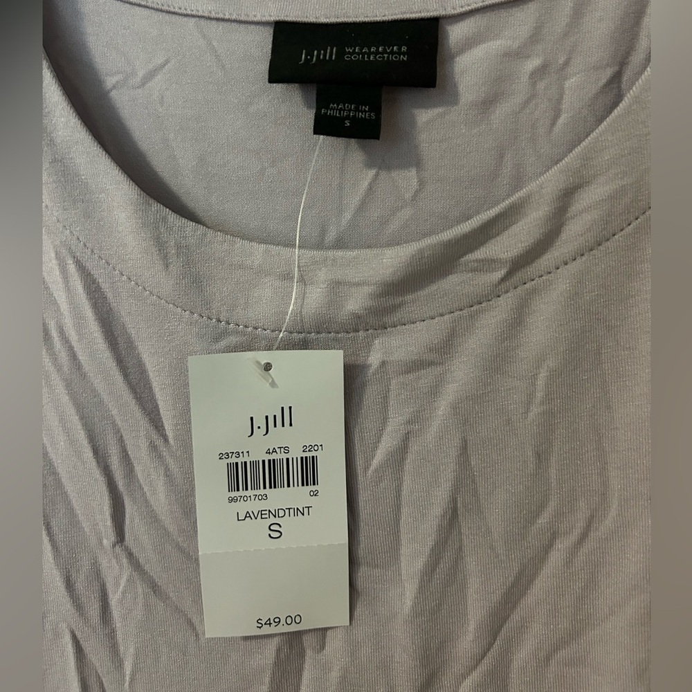 j jill wearever collection lavender tank. Never worn size small - Picture 3 of 3